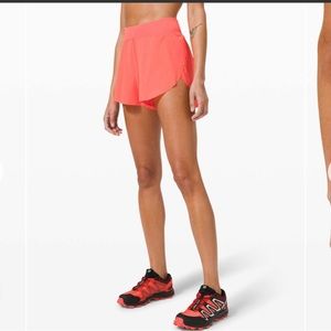 NWOT Lululemon Find Your Pace Shorts